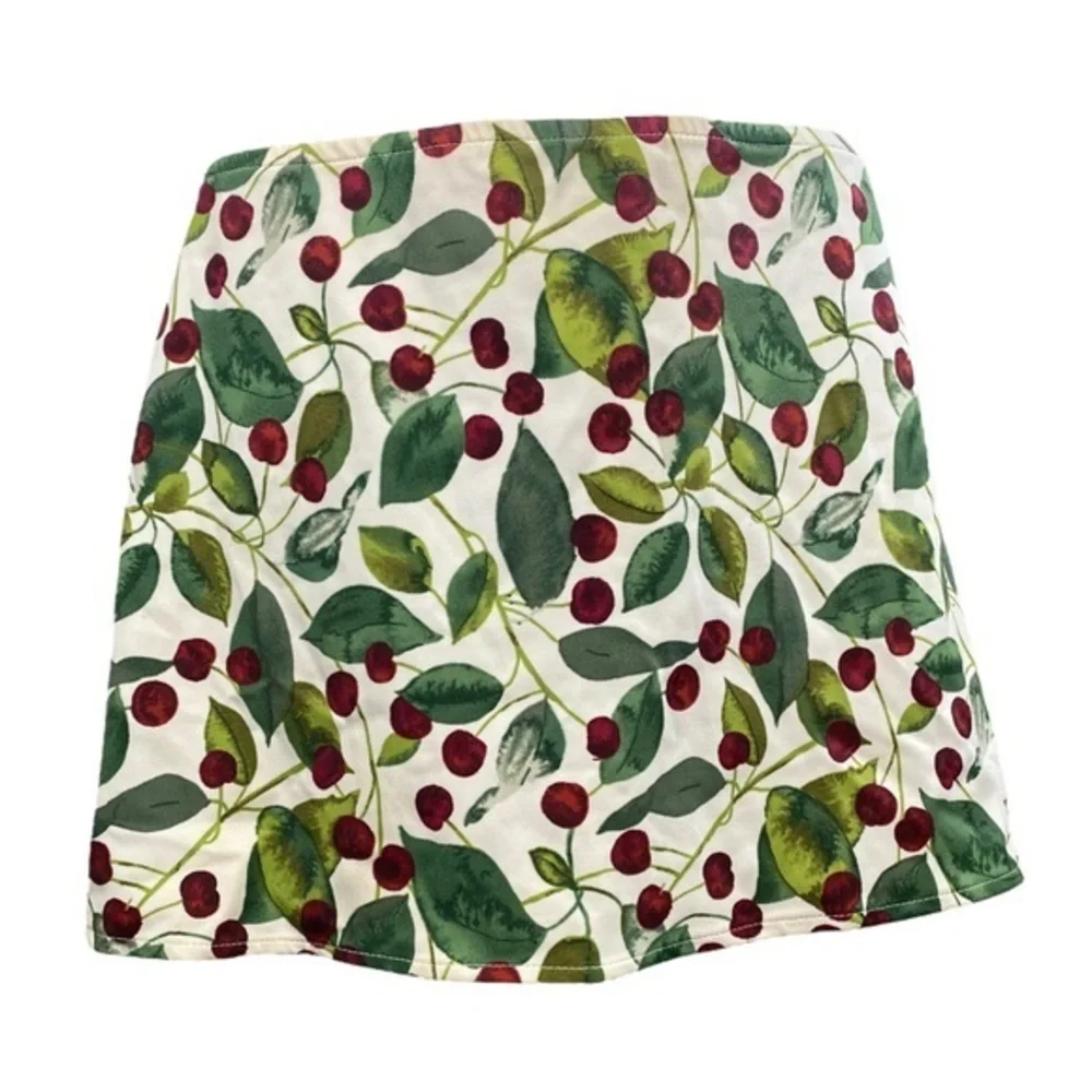 J Crew Cherry Print Mini Skirt